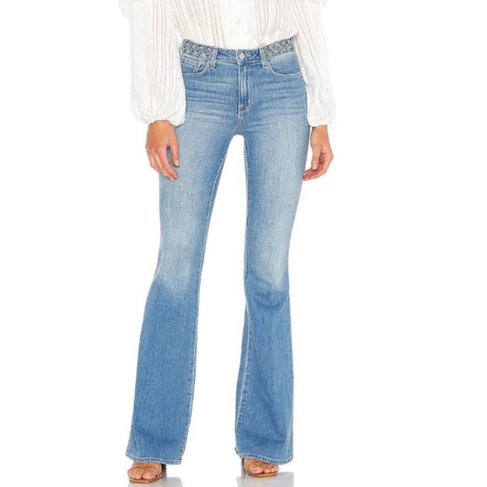 L’AGENCE High Waisted Bell Bottoms